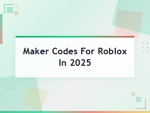 How to Redeem Maker Codes for Roblox